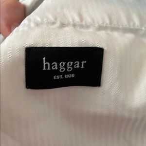 Mens Haggar dress pants 40x32 excellent condition